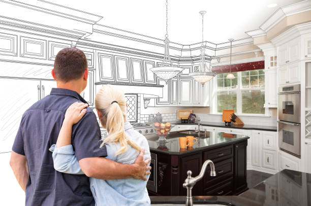 Professional Countertop Replacement technician working in Burlington, WA